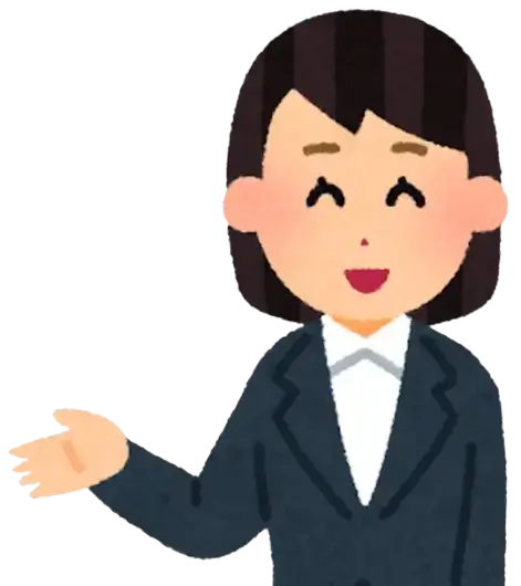 スーツの女性営業